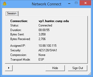 juniper network connect client